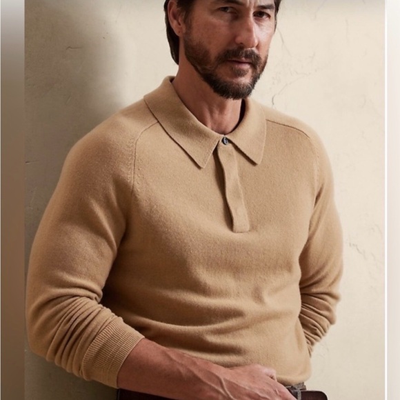 Banana Republic Other - Banana Republic Viaggio Cashmere Sweater Polo - S